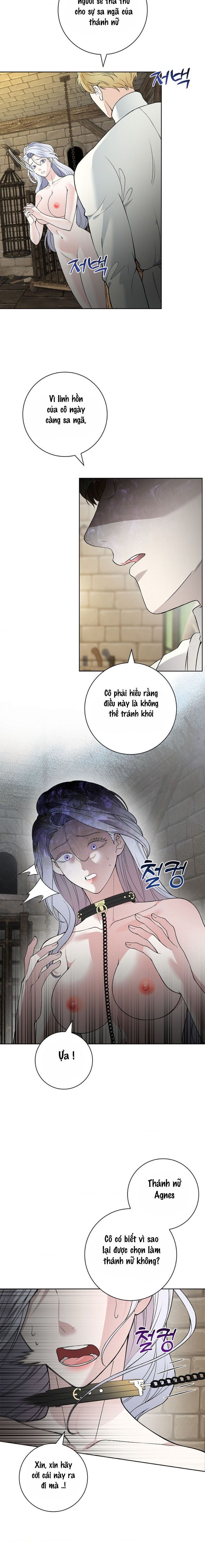 Cánh Hoa Ướt Đẫm Của Thánh Nữ Chap 13 - trang 14