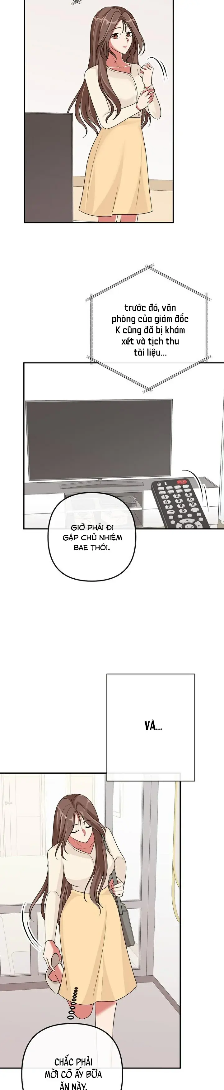 Tài Khoản Bí Mật Đồi Trụy Của Trưởng Nhóm Chap 8 - trang 16