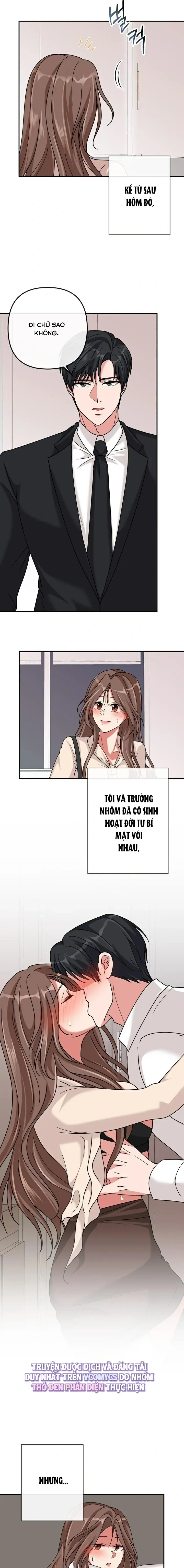 Tài Khoản Bí Mật Đồi Trụy Của Trưởng Nhóm Chap 6 - trang 13