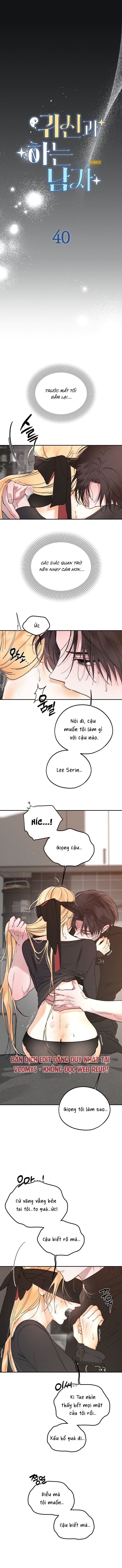 [KHÔNG CHE] Người Đàn Ông Có Ma Theo Sau Chap 40 - trang 1