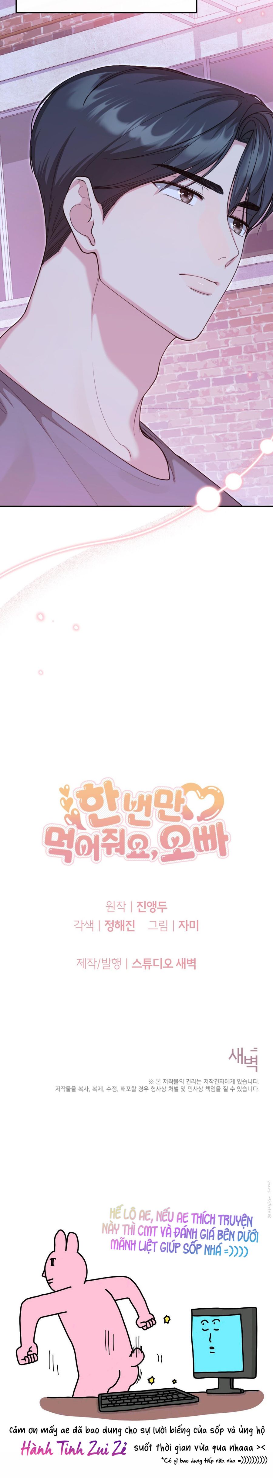 Chỉ Ăn Một Lần Thôi Nhé, Oppa Chap 14 - trang 8