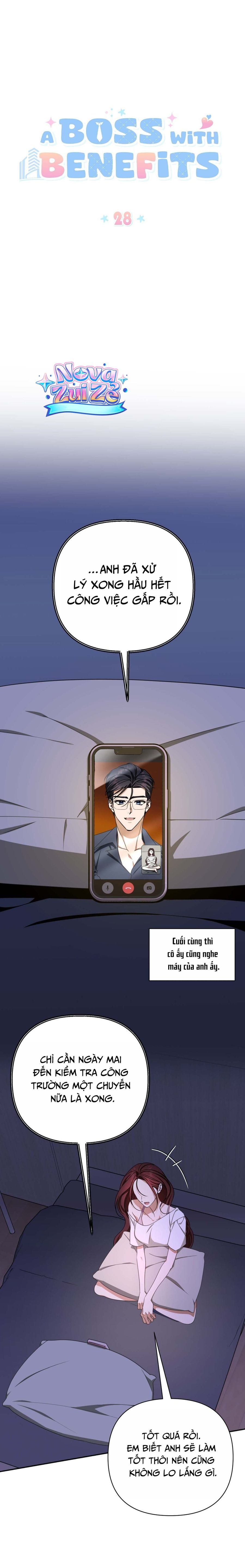 [KHÔNG CHE] Đối Tác Trong Công Việc Chap 28 - trang 1