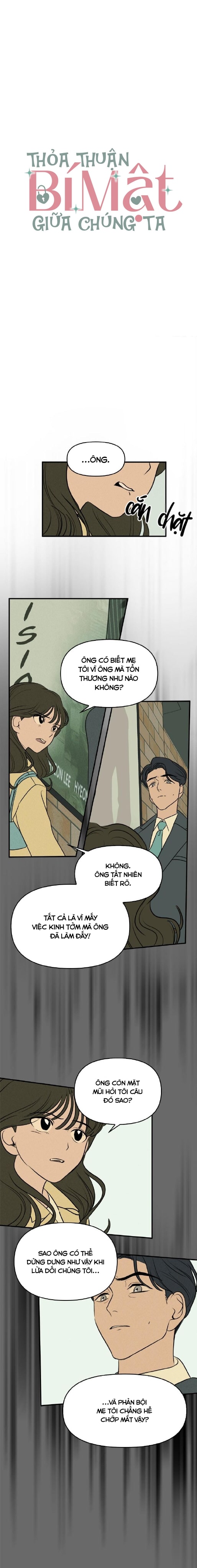 Thoả Thuận Bí Mật Giữa Chúng Ta Chap 8 - trang 3