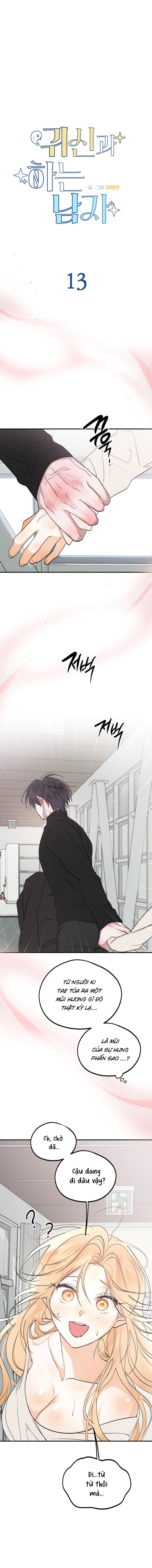[KHÔNG CHE] Người Đàn Ông Có Ma Theo Sau Chap 13 - trang 1