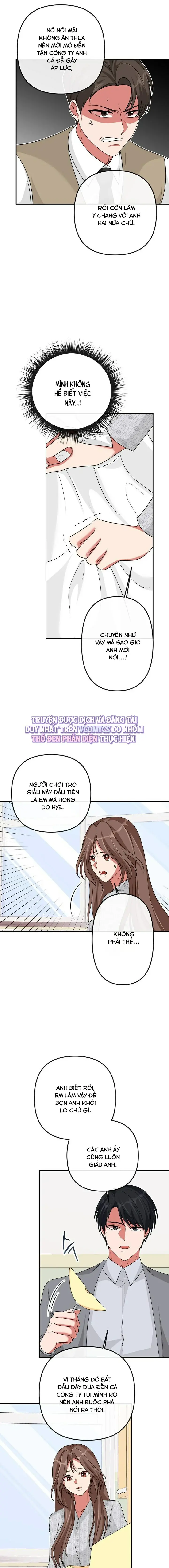Tài Khoản Bí Mật Đồi Trụy Của Trưởng Nhóm Chap 8 - trang 8