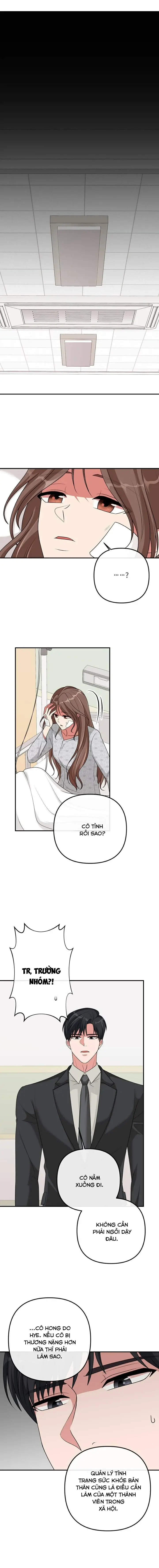 Tài Khoản Bí Mật Đồi Trụy Của Trưởng Nhóm Chap 8 - trang 1