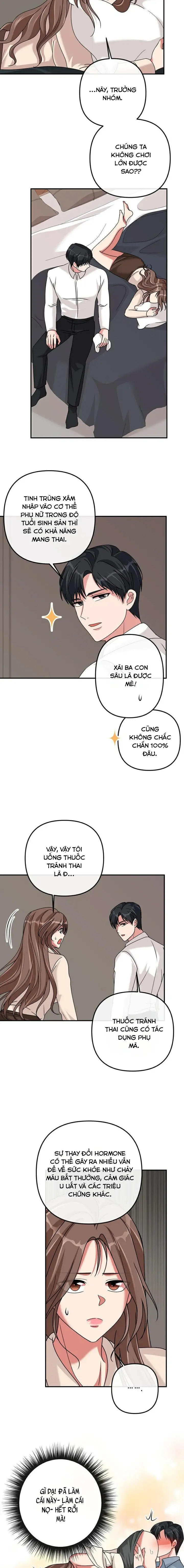 Tài Khoản Bí Mật Đồi Trụy Của Trưởng Nhóm Chap 6 - trang 14