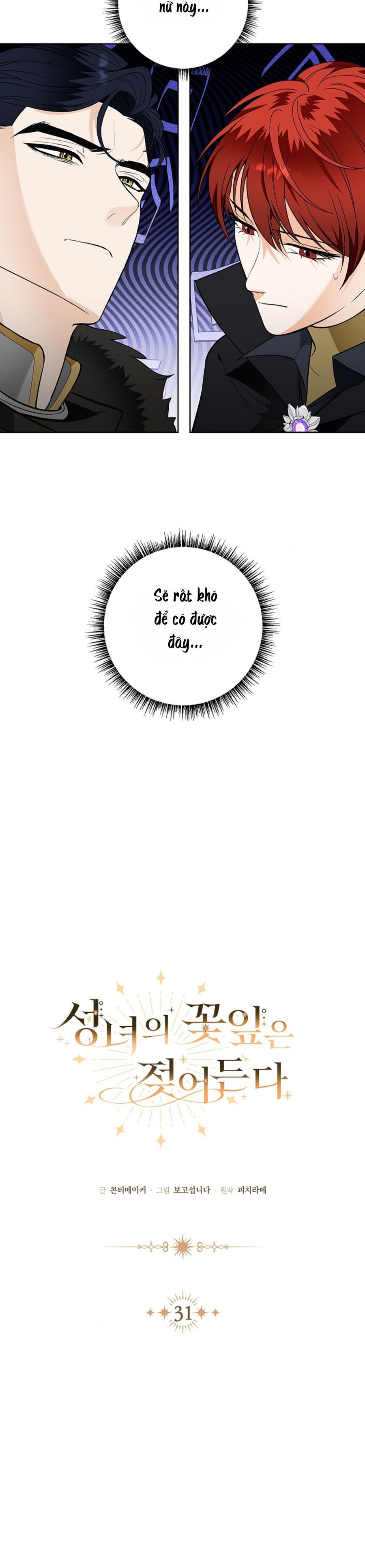Cánh Hoa Ướt Đẫm Của Thánh Nữ Chap 31 - trang 11