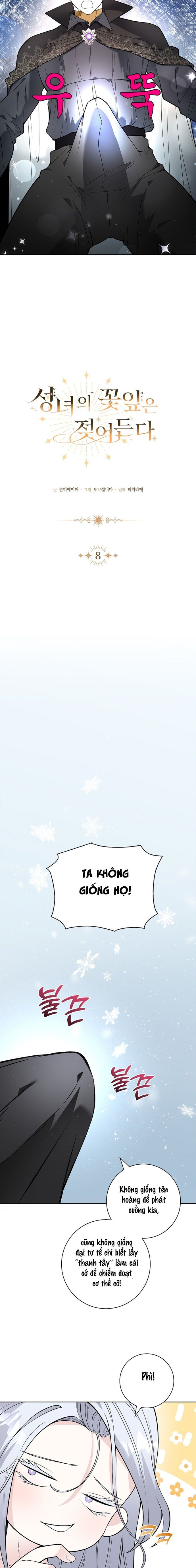 Cánh Hoa Ướt Đẫm Của Thánh Nữ Chap 8 - trang 4
