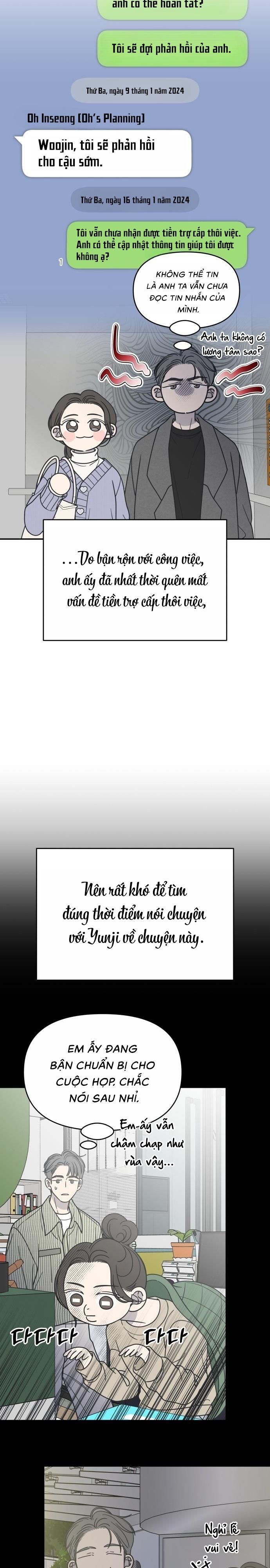 Không Yêu Đương Chốn Công Sở! Chap 44 - trang 9