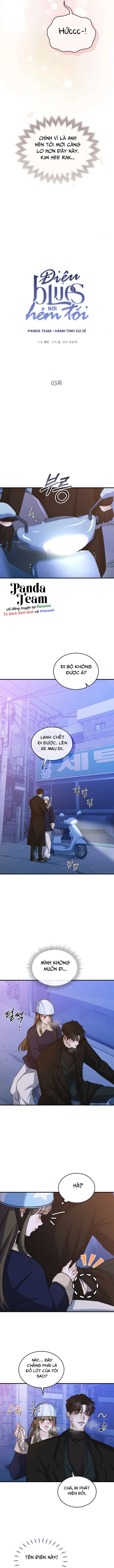 Điệu Blues Nơi Hẻm Tối Chap 3 - trang 4