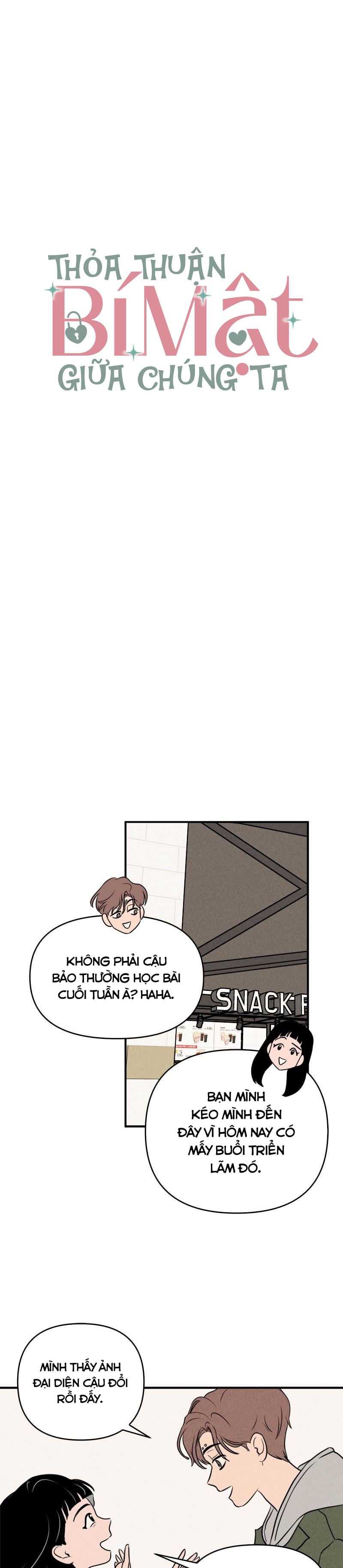 Thoả Thuận Bí Mật Giữa Chúng Ta Chap 6 - trang 2