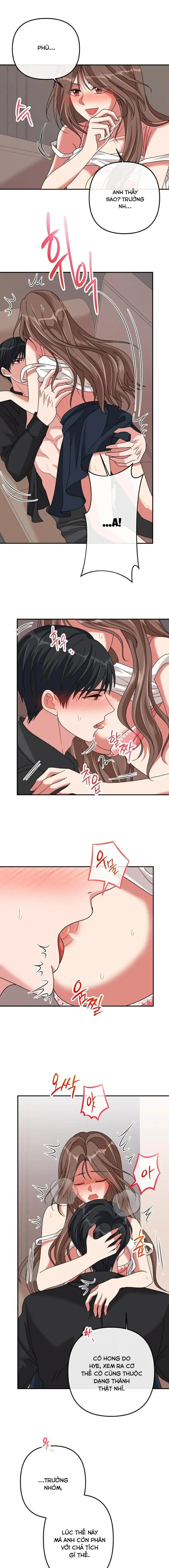 Tài Khoản Bí Mật Đồi Trụy Của Trưởng Nhóm Chap 6 - trang 7