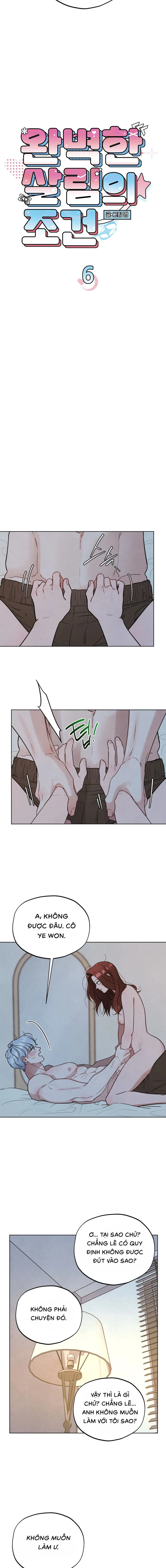 Điều Kiện Cho Một Mái Ấm Hoàn Hảo Chap 6 - trang 4