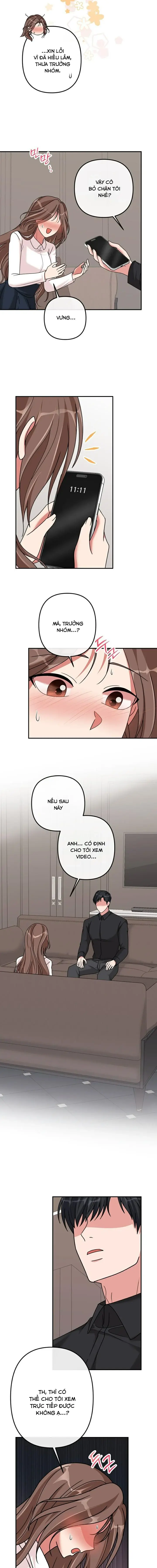 Tài Khoản Bí Mật Đồi Trụy Của Trưởng Nhóm Chap 5 - trang 13