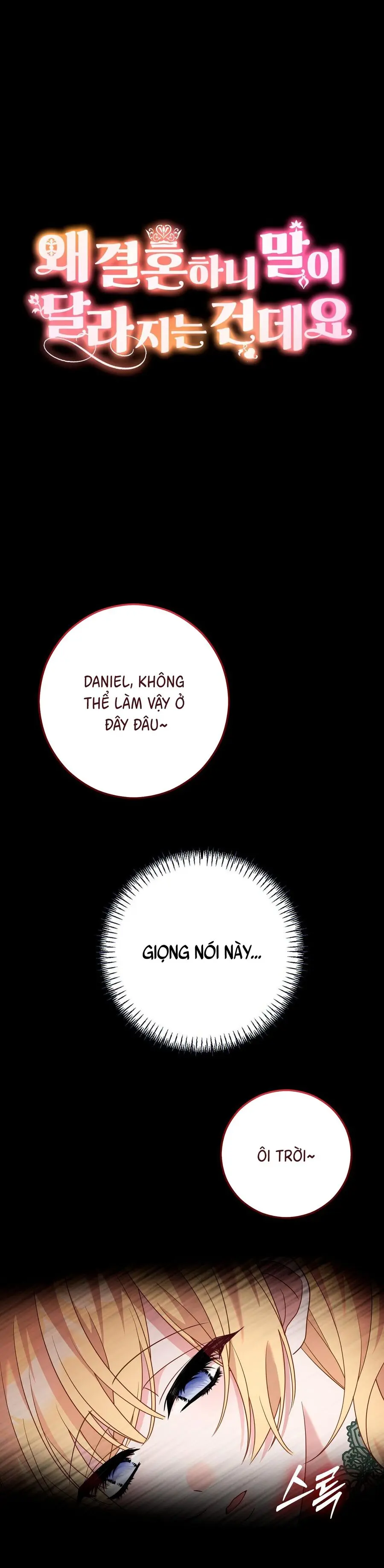 Thành Hôn Rồi Lời Nói Sẽ Thay Đổi Sao? Chap 4 - trang 8