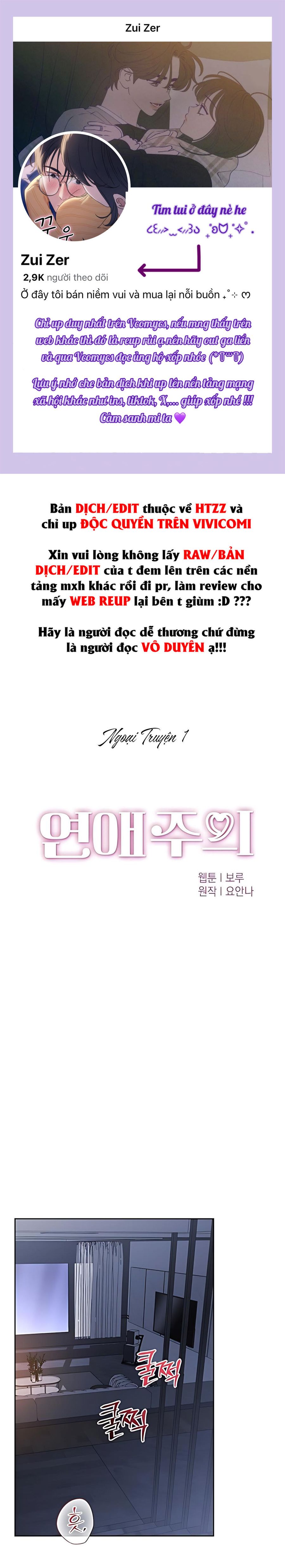 Cẩn Thận Va Phải Tình Yêu Chap 57 - trang 1