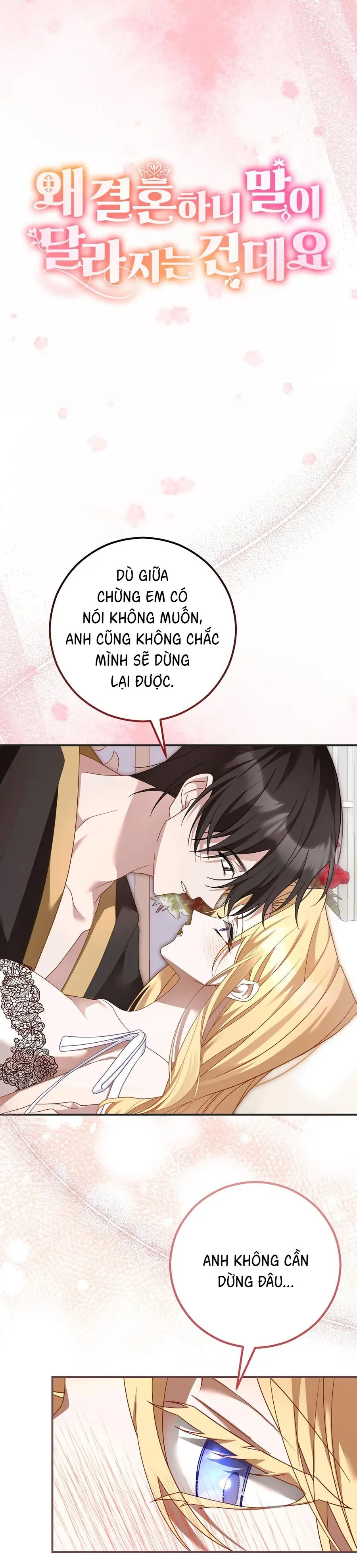 Thành Hôn Rồi Lời Nói Sẽ Thay Đổi Sao? Chap 3 - trang 7