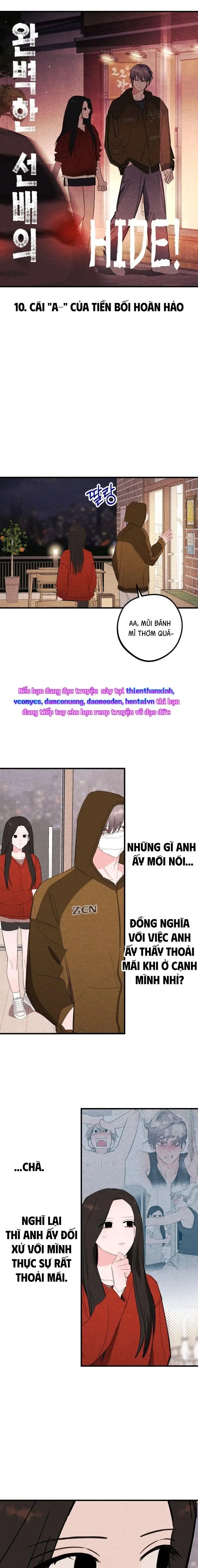 Bí Mật Của Tiền Bối Hoàn Hảo Chap 10 - trang 3