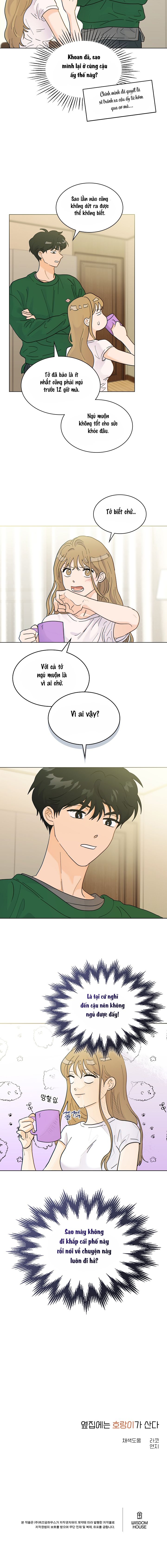 Nhà Bên Cạnh Có Hổ Chap 4 - trang 8