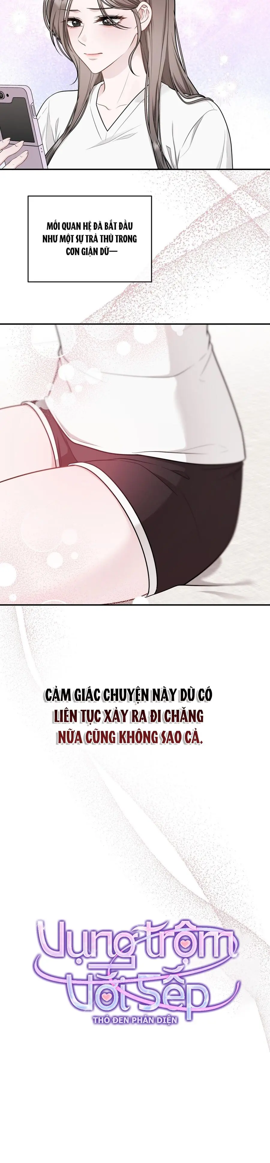 Vụng Trộm Với Sếp Chap 3 - trang 15