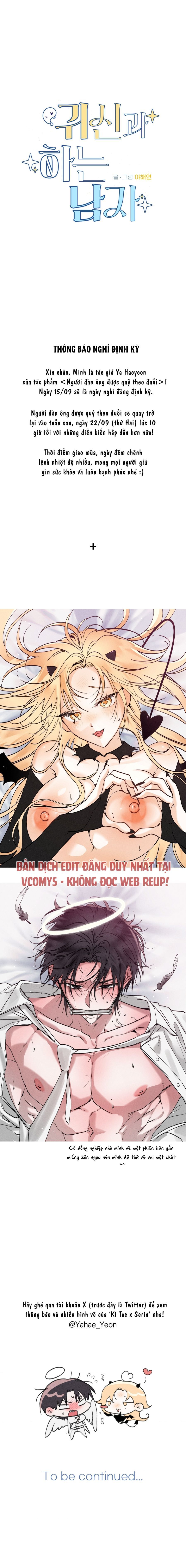 [KHÔNG CHE] Người Đàn Ông Có Ma Theo Sau Chap 41.5 - trang 1
