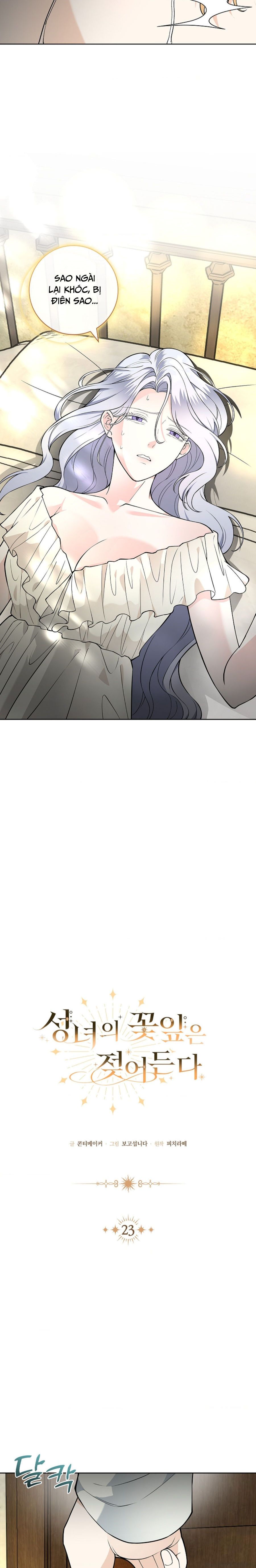 Cánh Hoa Ướt Đẫm Của Thánh Nữ Chap 23 - trang 8