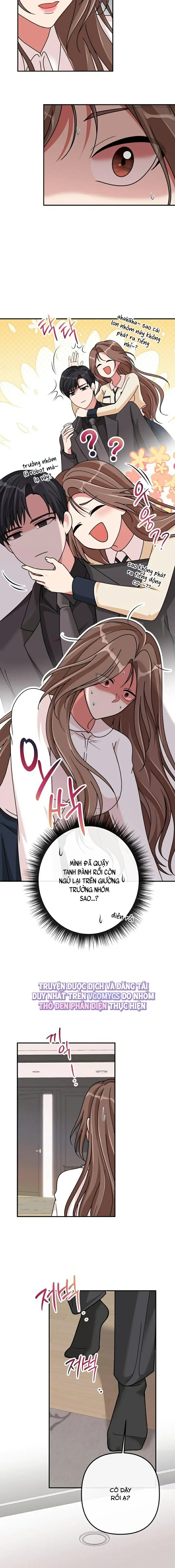 Tài Khoản Bí Mật Đồi Trụy Của Trưởng Nhóm Chap 5 - trang 8