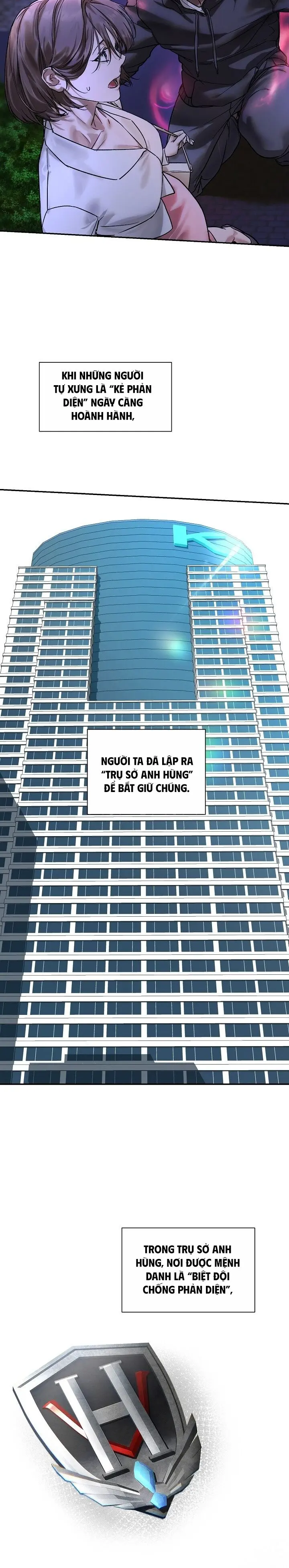 Kẻ Phản Diện Bị Anh Hùng Hạ Gục Chap 1 - trang 11