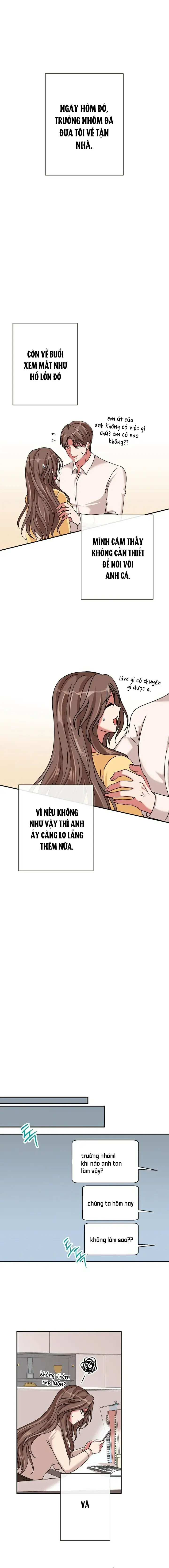 Tài Khoản Bí Mật Đồi Trụy Của Trưởng Nhóm Chap 6 - trang 12