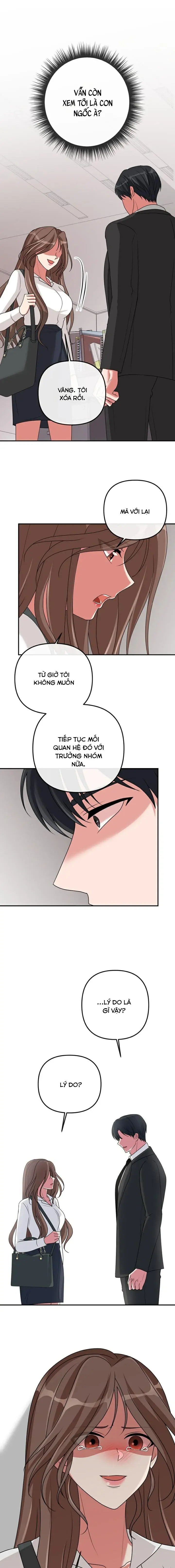 Tài Khoản Bí Mật Đồi Trụy Của Trưởng Nhóm Chap 7 - trang 10
