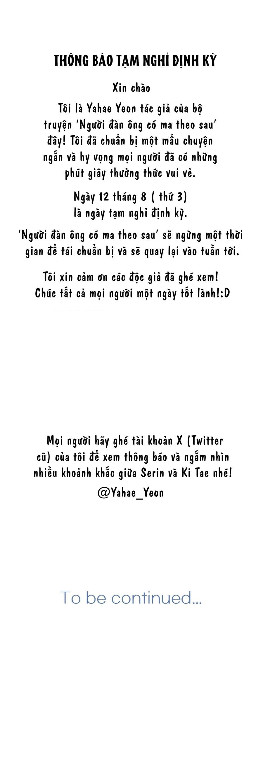 [KHÔNG CHE] Người Đàn Ông Có Ma Theo Sau Chap 37.5 - trang 4